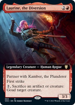 Laurine the Diversion Extended Art
