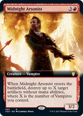 Midnight Arsonist Extended Art