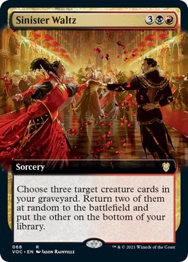 Sinister Waltz Extended Art