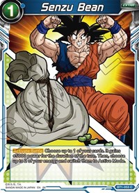 Senzu Bean card art