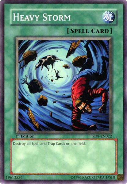 heavy storm yugioh card PRO-Matte Small Deck Protector Sleeves (60ct) main image 0