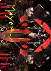 Gift of Fangs Art Card (Gold-Stamped Signature)