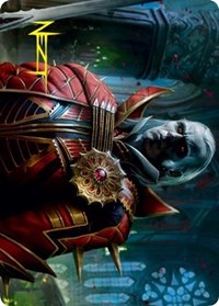 Edgar, Charmed Groom (75/81) Art Card (Gold-Stamped Signature)