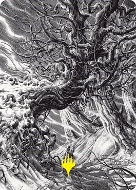 Forest Art Card