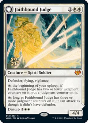 Faithbound Judge #12 – Prerelease Cards (Mythic)