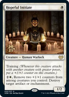 Hopeful Initiate #20 – Prerelease Cards (Rare)