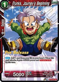 Trunks, Journey's Beginning card art