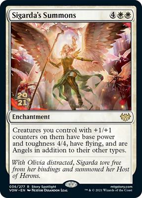 Sigarda's Summons #36 – Prerelease Cards (Rare)