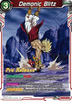 Demonic Blitz - Saiyan Showdown Pre-Release Cards - Dragon Ball