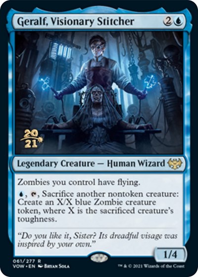 Geralf Visionary Stitcher