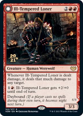 Ill-Tempered Loner #162 – Prerelease Cards (Rare)