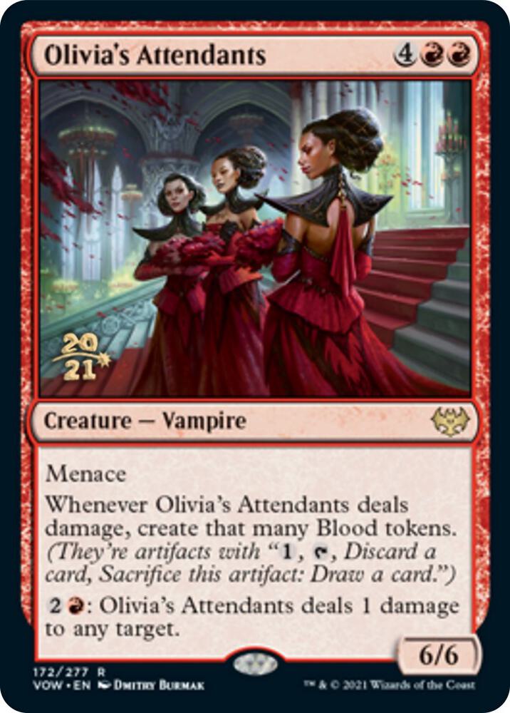 Olivia's Attendants #172s — Innistrad: Crimson Vow Promos