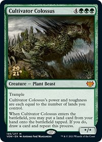 Cultivator Colossus (Prerelease Cards)