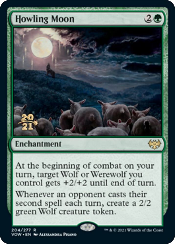 Howling Moon #204s — Innistrad: Crimson Vow Promos