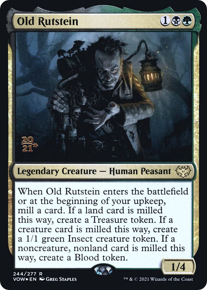 Old Rutstein #244s — Innistrad: Crimson Vow Promos