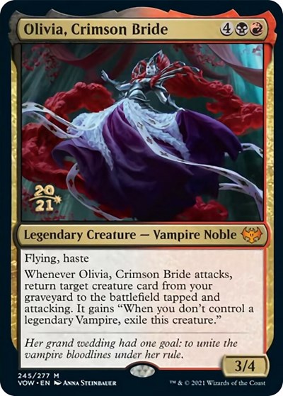 Olivia Crimson Bride