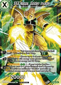 SS3 Nappa, Golden Invader card art