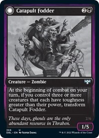 Catapult Fodder - Innistrad: Double Feature - Magic: The Gathering card