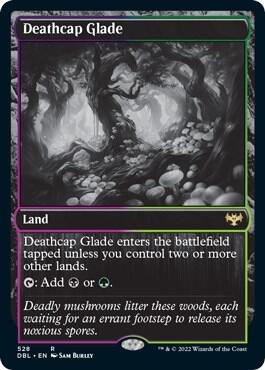 1x MTG Deathcap Glade (Foil) - Innistrad: Crimson Vow (VOW) #261