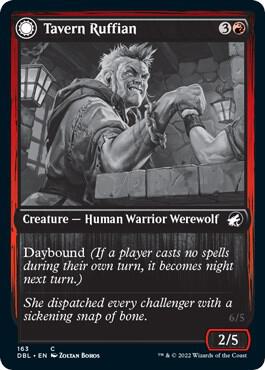 Tavern Ruffian - Innistrad: Double Feature - Magic: The Gathering ...