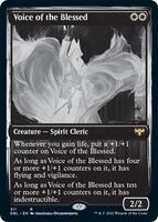 mtg double feature card price list Voice of the Blessed