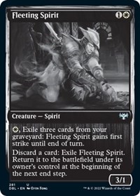 Fleeting Spirit - Innistrad: Double Feature - Magic: The Gathering card