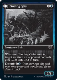 Binding Geist - Innistrad: Double Feature - Magic: The Gathering card
