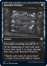 Boarded Window - Innistrad: Double Feature - Magic: The Gathering card