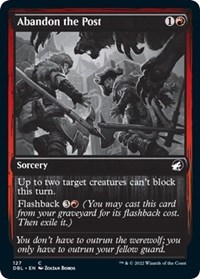 Abandon the Post