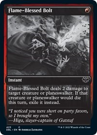 Flame-Blessed Bolt (Innistrad: Double Feature)