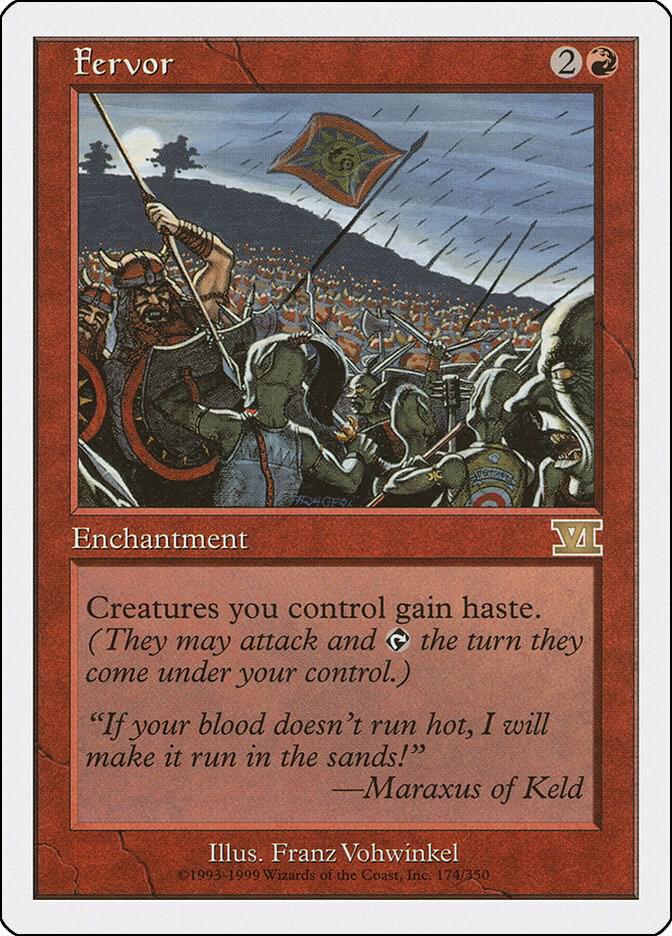 Fervor - Classic Sixth Edition - Magic: The Gathering - TCGplayer.com