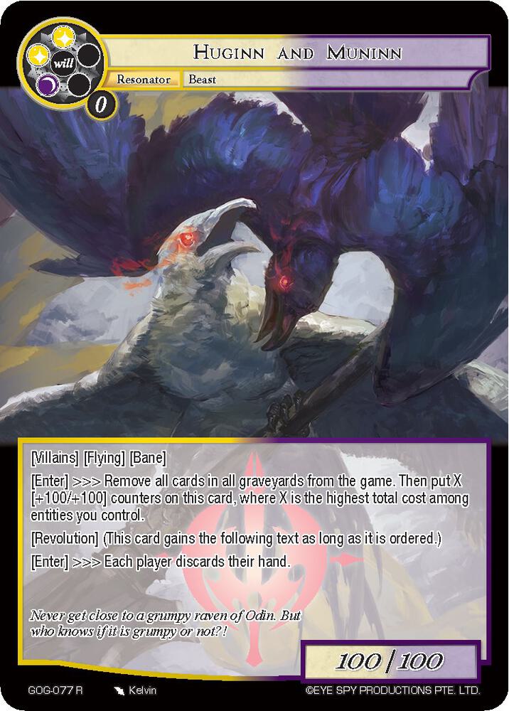 Huginn and Muninn