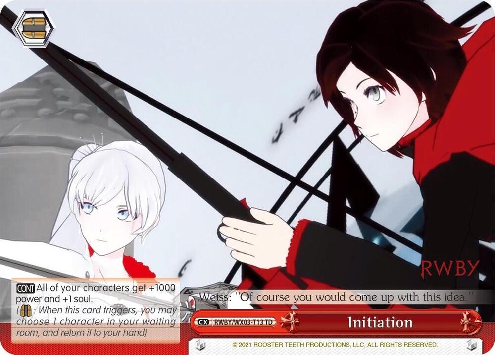 Initiation