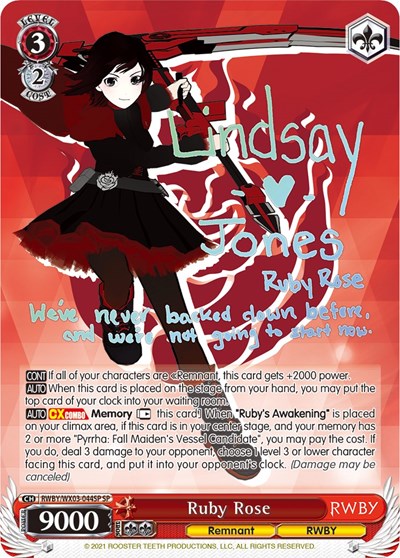 Ruby Rose (SP) card