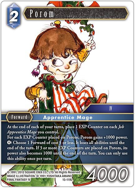 Porom - Crystal Dominion - Final Fantasy TCG - TCGplayer.com