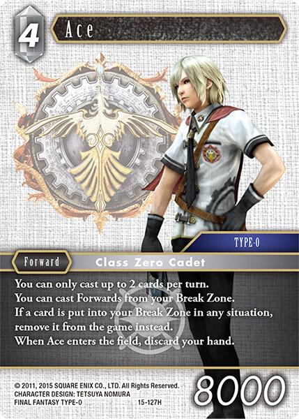 Ace - Crystal Dominion - Final Fantasy TCG - TCGplayer.com