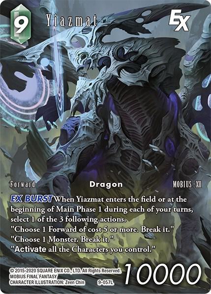 Yiazmat EX (Full Art Reprint) - Crystal Dominion - Final Fantasy