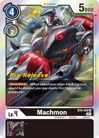 Machmon (Double Diamond Pre-Release Cards)