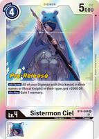 BT6-084 Sistermon Ciel Rare Mint Digimon Card