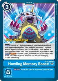 Howling Memory Boost! (Double Diamond Pre-Release Cards)