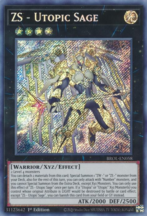 ZS - Utopic Sage - Brothers of Legend - YuGiOh - TCGplayer.com
