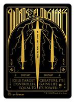 Swords to Plowshares (Foil Etched) (Gold) - Secret Lair Drop