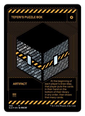 Teferis Puzzle Box Silver Laminate