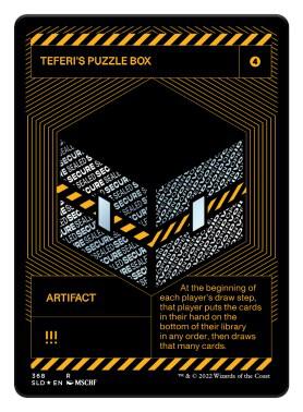 Teferi's Puzzle Box (Silver Laminate) - Secret Lair Drop Series