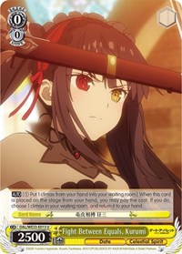 Fight Between Equals, Kurumi (Parallel Foil)