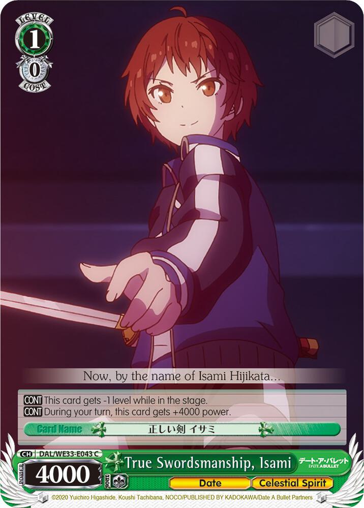 True Swordsmanship, Isami