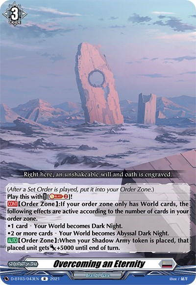 Overcoming an Eternity