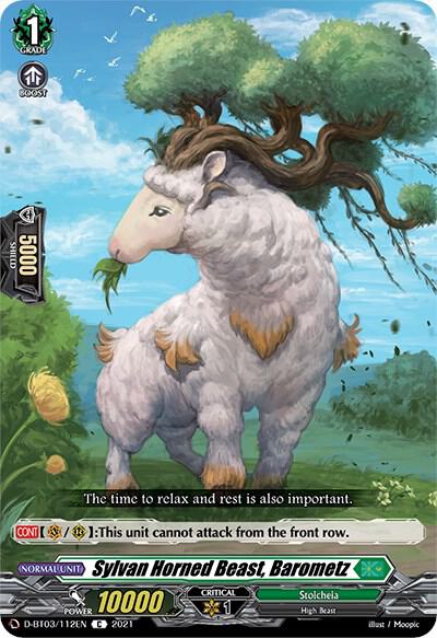 Sylvan Horned Beast, Barometz