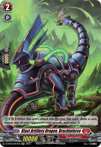Blast Artillery Dragon, Brachioforce (Holo)