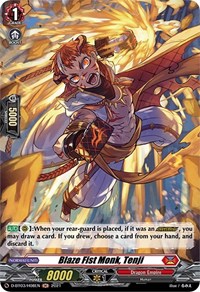 Blaze Fist Monk, Tenji (Holo)